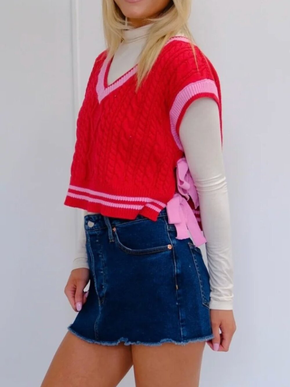 Day + Moon Cupid Sweater Vest